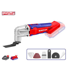 MULTIHERRAMIENTA EMTOP BATERÍA 20V - P20S - (8 ACCESORIOS - NO INCLUYE BATERÍA NI CARGADOR)