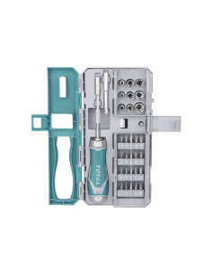 DESTORNILLADOR CON PUNTERAS Y LLAVES INTERCAMBIABLES