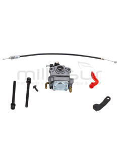 KIT SUSTITUCION CARBURADOR CORTASETOS CG2360 - (CARBURADOR - BRIDA - CABLES)