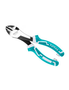 ALICATES DE CORTE DIAGONAL 7" 180MM Cr-V TOTAL - FUERZA DE PALANCA AUMENTADA
