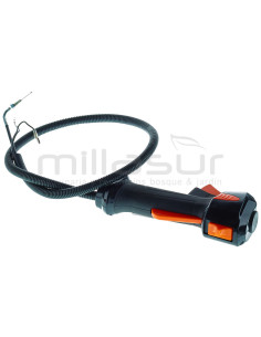 MANDO ACELERADOR COMPLETO D63BA  22mm (E) 
