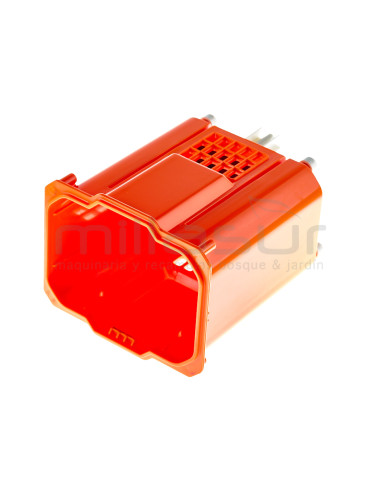 COMPARTIMENTO CONECTOR BATERIAS MOTOR CORTACESPED E58CC ( 21 + 22 + 23 + 24 + 25 + 26 +6)