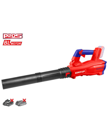 SOPLADOR BATERIA 20V EMTOP - P20S BRUSHLESS (NO INCLUYE BATERIA NI CARGADOR)