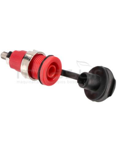 ENCHUFE, CONECTOR 12V ROJO GI4000 (11)