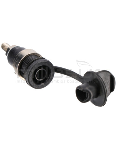 ENCHUFE, CONECTOR 12V NEGRO GI4000 (12)