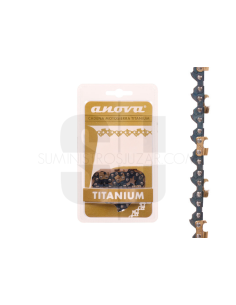 CADENA ANOVA TITANIUM 3/8" - .063" CUADRADO - 66 E