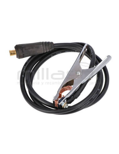 CABLE Y PINZA DE MASA SOLDADOR ANOVA SL210 - 190cm D11 - ENGANCHE 13mm