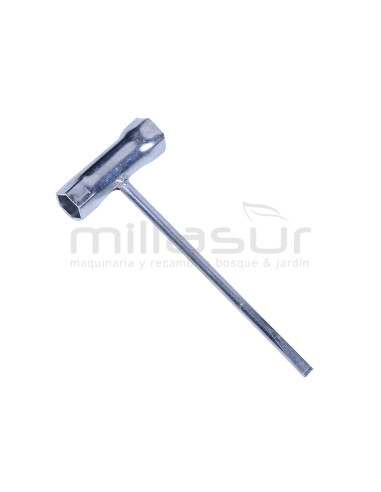 LLAVE BUJIAS STIHL 17-21 X 72 X 180 PLANO