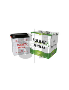 BATERIA MOTO FB12AL-A2 ACIDO 12.6Ah (134 X 80 X 160) +DER
