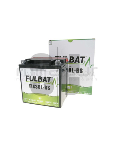 BATERIA MOTO FIX30L-BS MF 30Ah (165 X 125 X 175) +DER 