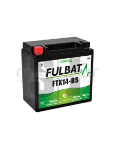 BATERIA MOTO FTX14AH-BS 12V LIBRE MANTENIMIENTO 12Ah (135 x 90 x 167) -DER.