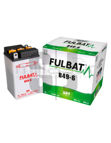 BATERIA 6V B49-6 ACIDO 8 Ah (91 x 83 x 160) -DER.