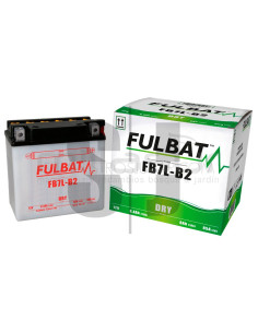 BATERIA MOTO FB7L-B2 12V ACIDO 8 Ah (135 x 75 x 133) +DER.