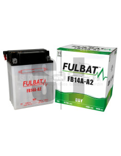 BATERIA MOTO FB14A-A2 12V ACIDO 14 Ah (134 x 89 x 176) -DER.