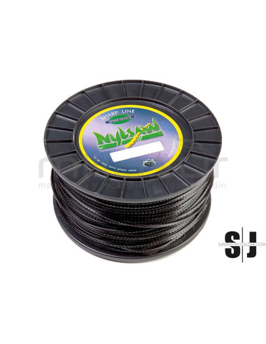 BOBINA NYLON "DIENTE TIBURON" 74 m. x 4.00 mm.