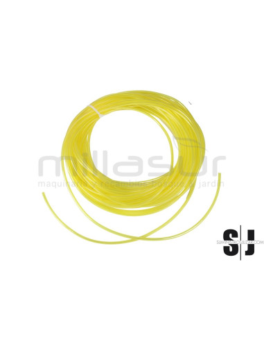 TUBO GASOL. AMARILLO ECO (int. 2,4 - ext. 4,8) 15 m