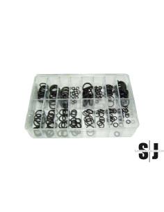 CAJA JUNTAS TORICAS GOMA - 225 PIEZAS