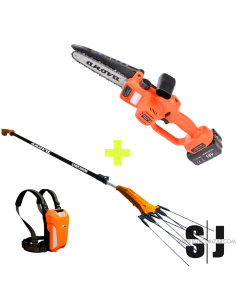 KIT ANOVA MB600 SIERRA PODA + ANOVA VAR300B VAREADORA ACEITUNA