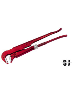 Llave de tubo modelo sueco boca perpendicular 4"