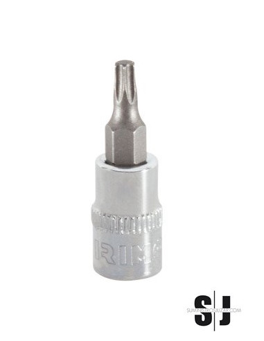 Vaso con punta 1/4" TORX® T-8