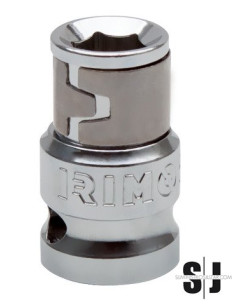 Adaptador hembra cuadrado 3/8" a hembra hexagonal 5/16"