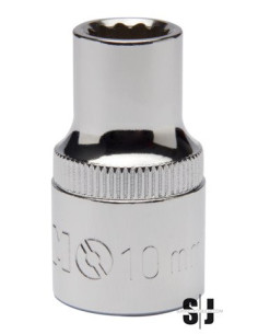 Vaso bi-hexagonal de 1/2", 34 mm