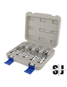 Juego 9 vasos con punta 1/2" Torx T20-60