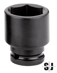 Vaso de impacto 1/2" hexagonal 21mm