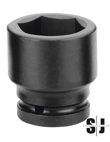 Vaso de impacto 3/4" hexagonal 17mm