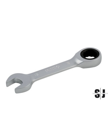 Llave combinada de carraca corta 19MM