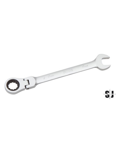 Llave combinada con carraca articulada, 11mm