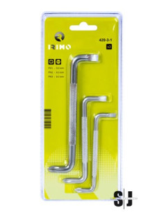 Juego de 3 destornilladores acodados 