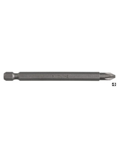 Caja de 5 puntas Phillips largas 1/4", PH-2x89mm