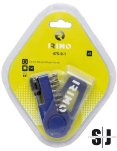 Juego de 9 puntas Torx 1/4"