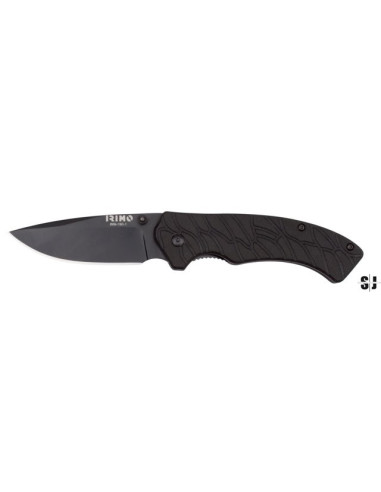 Cuchillo plegable - acero negro