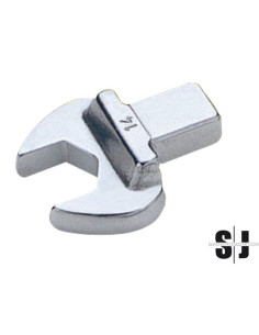 Cabeza intercambiable de boca abierta 9x12mm, 17mm