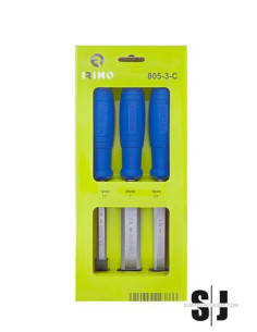 Juegos 3 formones (12,18,25mm)