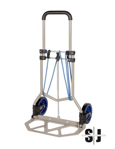 Transportador acero con base aluminio para 90Kgs