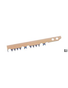 Hojas de tronzar, madera verde 24"