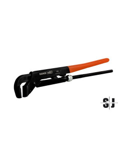 Llave para tubo de 90° modelo sueco de 3-1/2", 28,4"