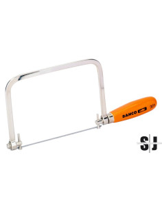 Serrucho de mano con mango de madera, 14 DPP, 165 mm