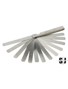 Galga de espesor profesional con 13 hojas (96 mm)