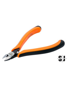 Alicates de corte diagonal a nivel ERGO™ con mango bi-componentes y acabado fosfatado, 120 mm
