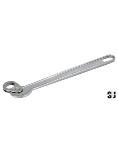 Extractor de espárrago cromado, 295 mm