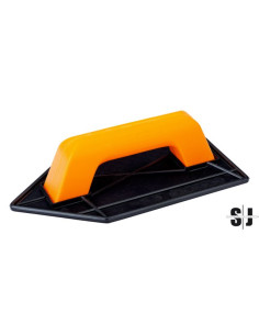 Llana para emplastecer con mango de poliestireno y base con muesca de 265 mm x 140 mm