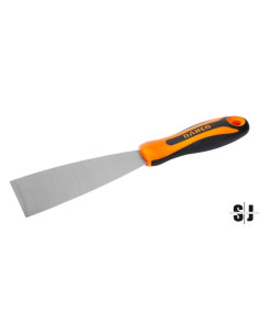 Rasqueta de pintor con hoja de acero al carbono y mango bi-componente de 120 mm x 220 mm