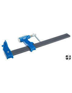Mordaza con mango en T, 410 mm x 90 mm