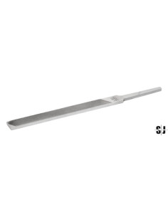 Lima plana paralela, corte suave, sin mango, 150 mm