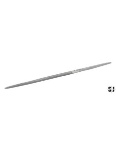 Lima redonda, corte suave, sin mango, 150 mm