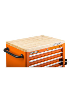 Encimera de castaño para carro (40 mm x 497 mm x 674 mm)
